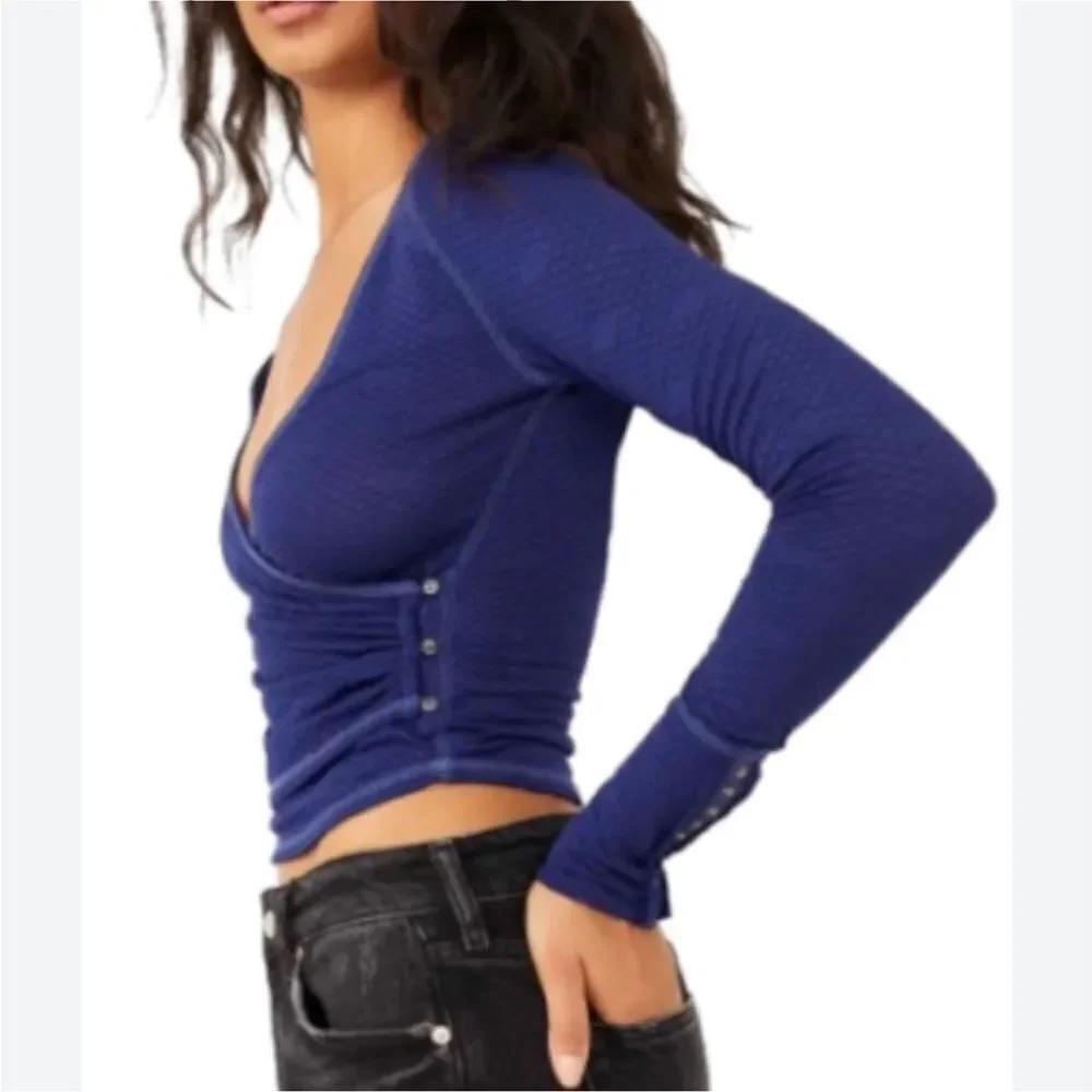 Free People Penny Top in Ink Combo